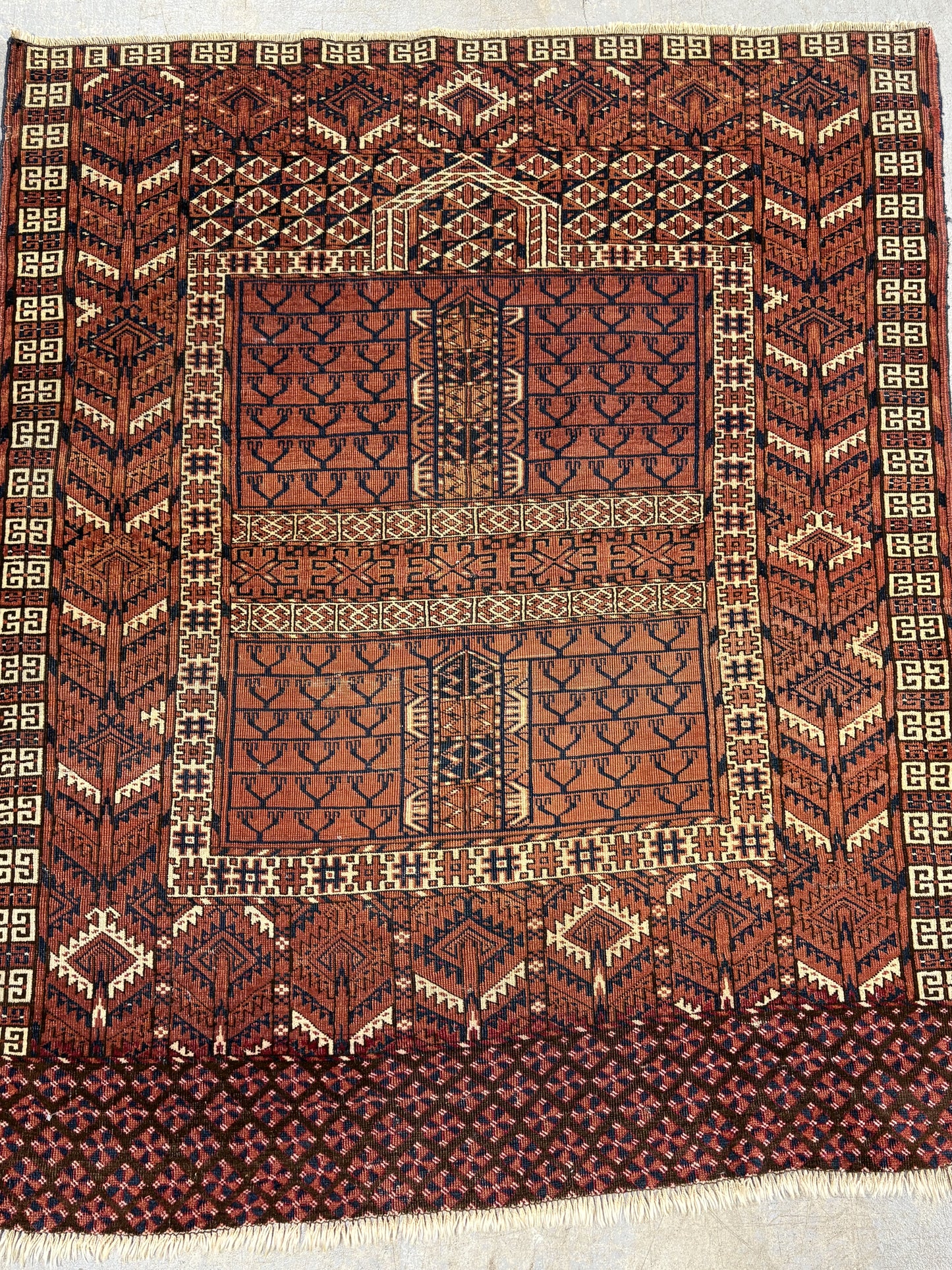 1920's Persian Turkoman 4x5