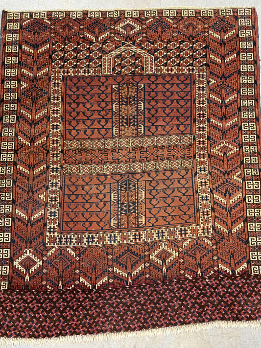 1920's Persian Turkoman 4x5