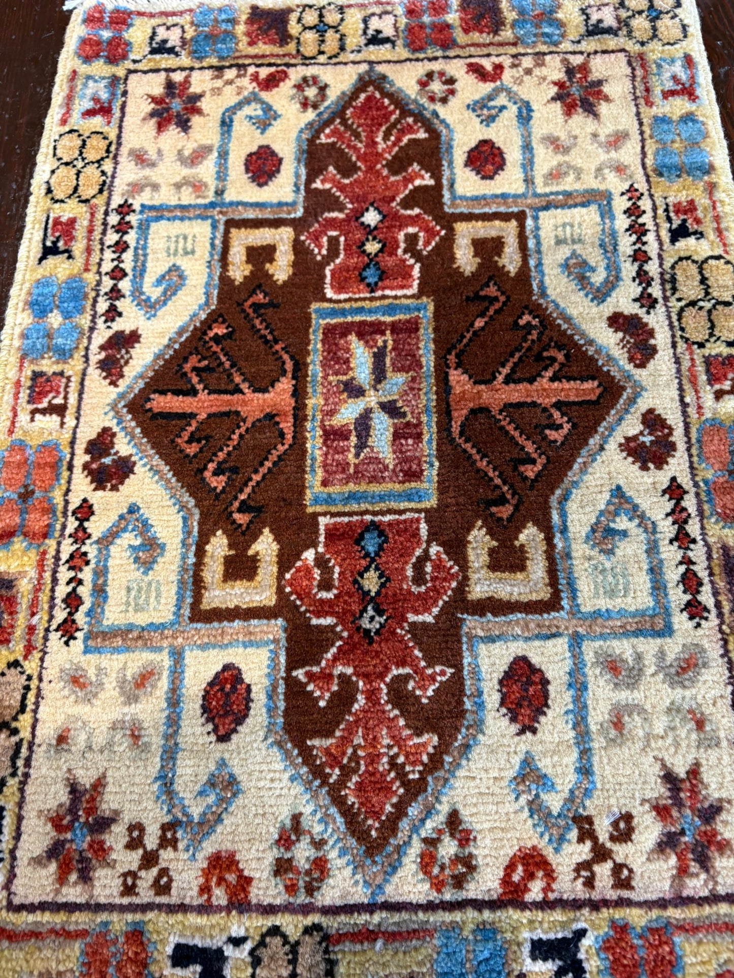 Persian Tabriz Rug 1'5" x 2'