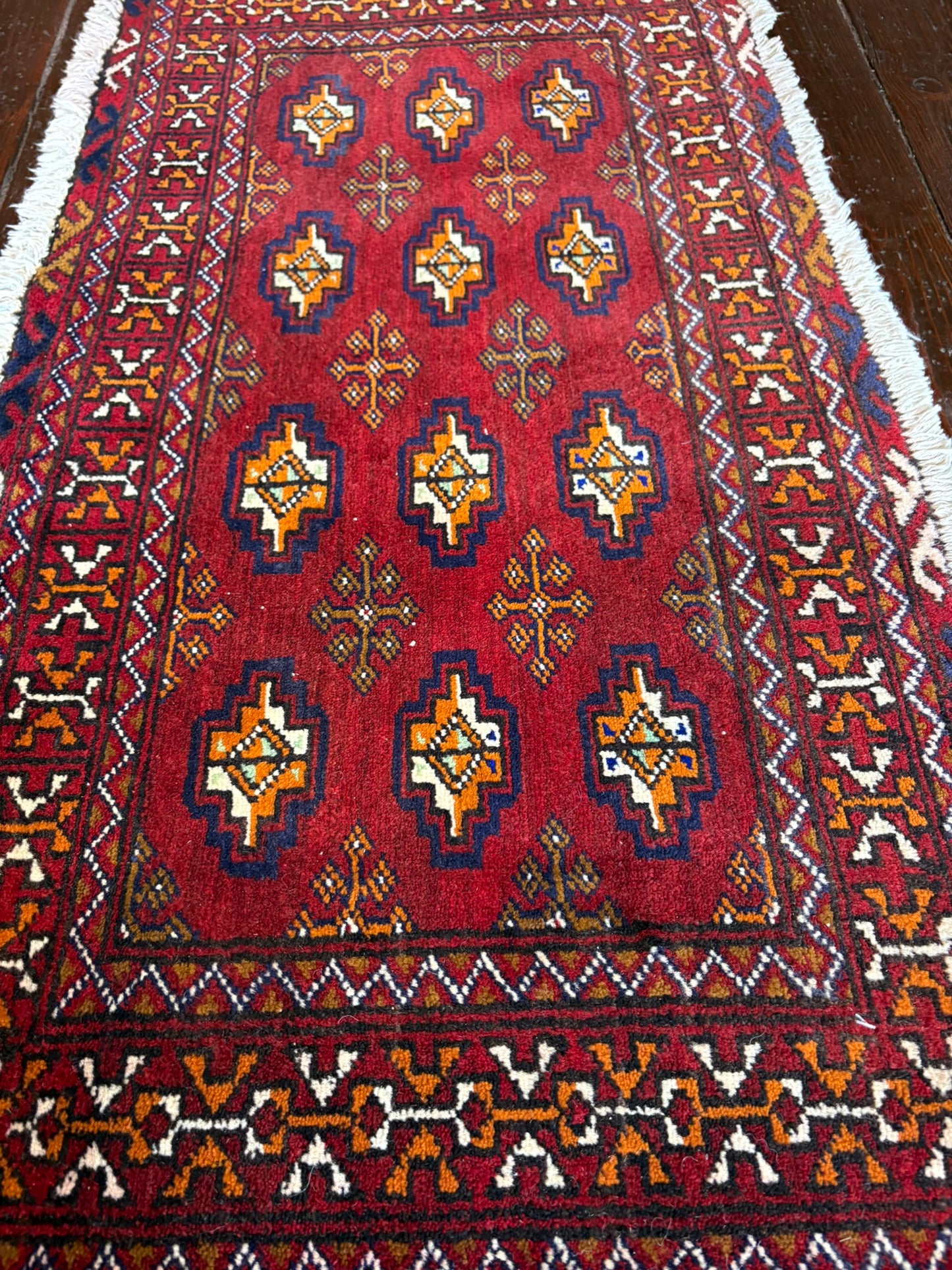 Persian Turkoman Rug 2x4
