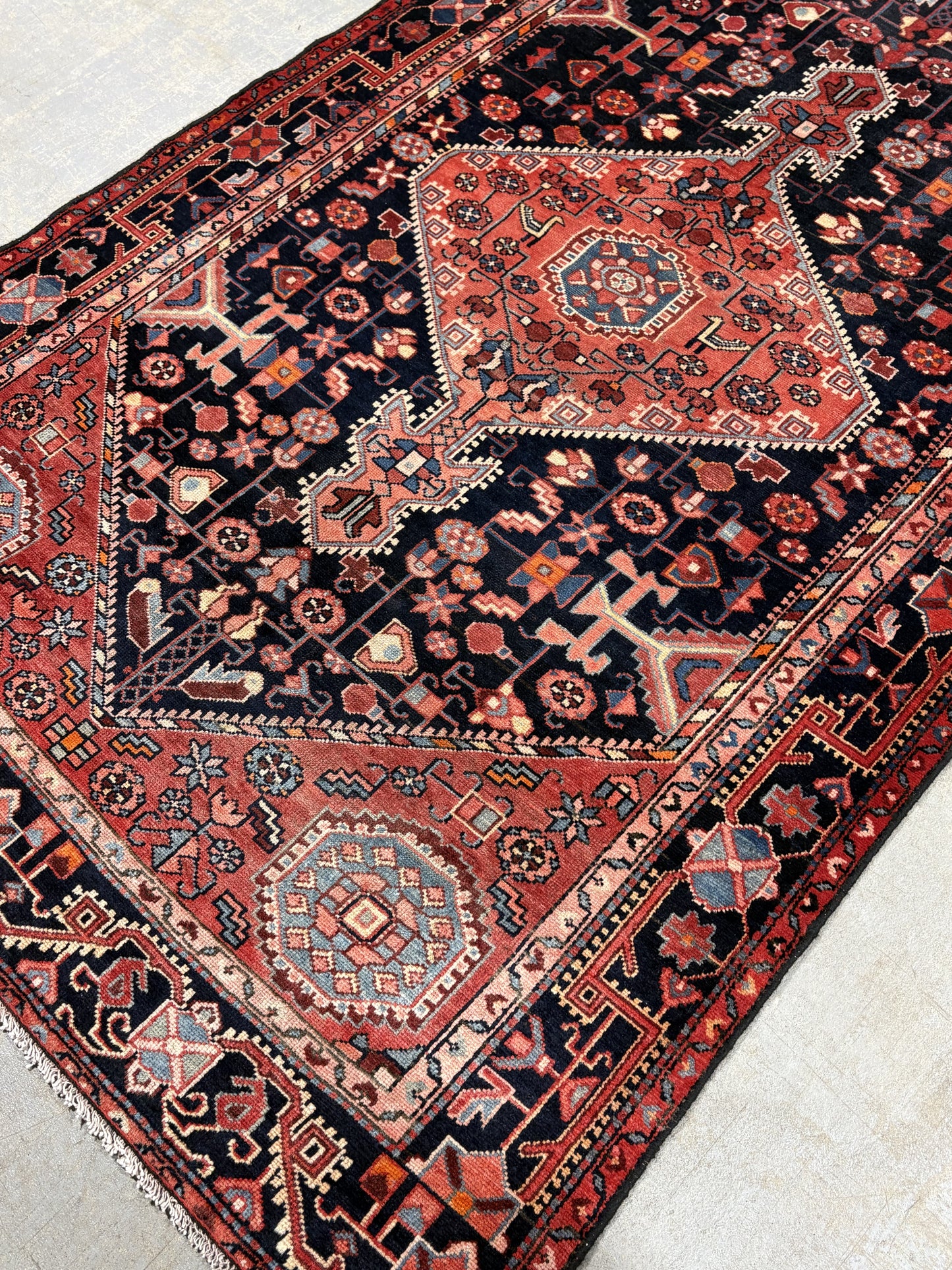 Antique Persian Hamadan 4x7