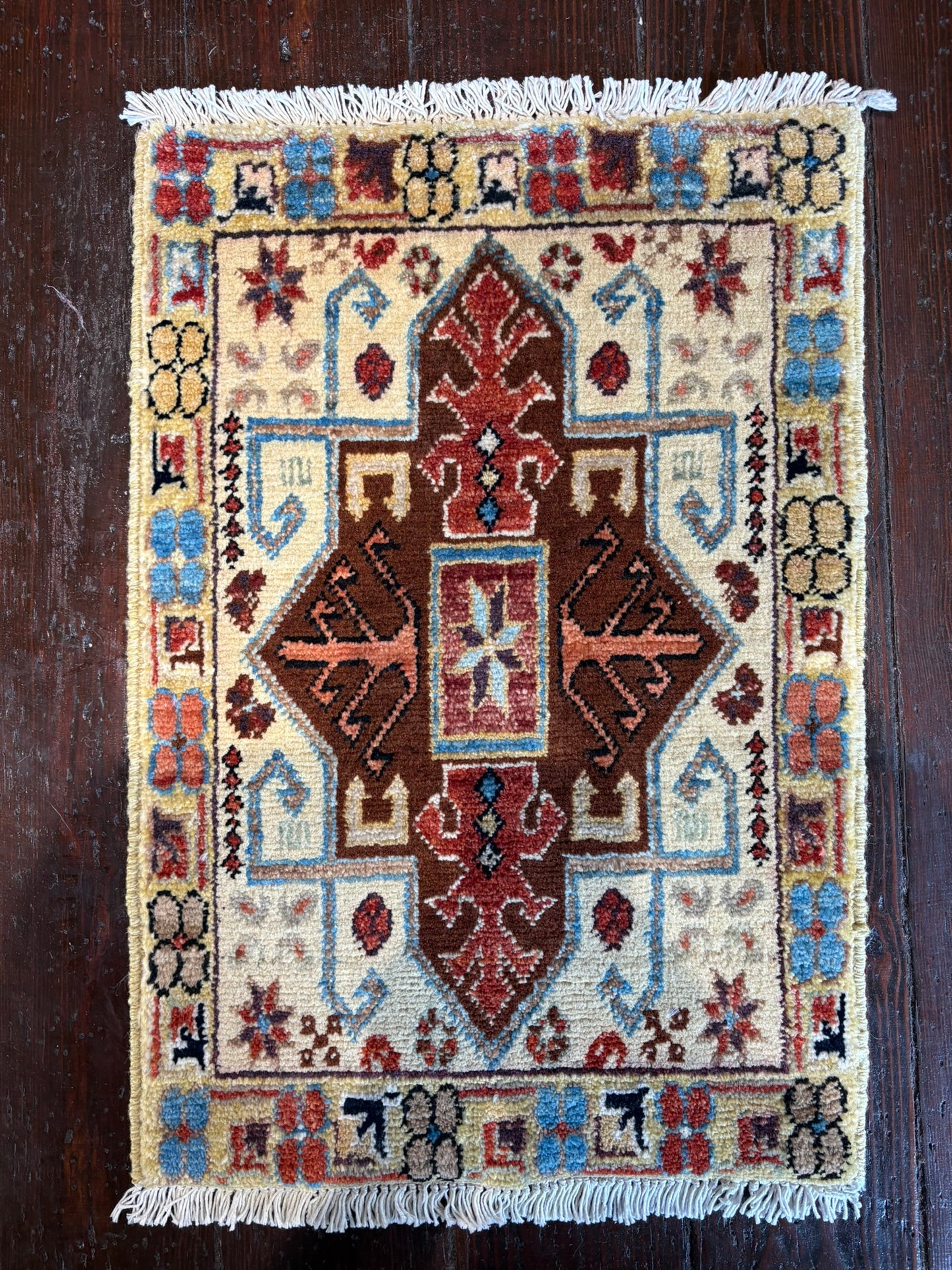 Persian Tabriz Rug 1'5" x 2'