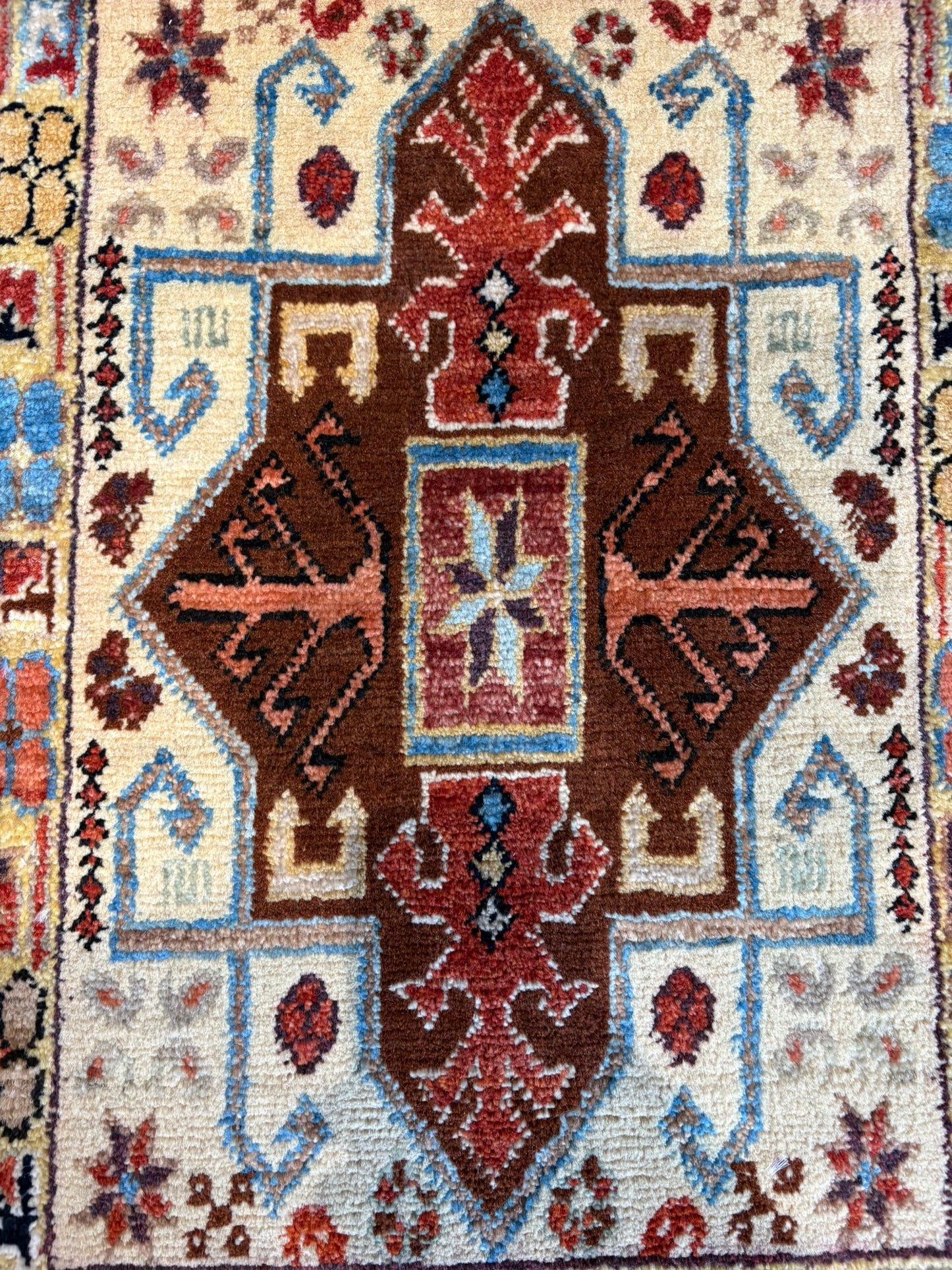 Persian Tabriz Rug 1'5" x 2'