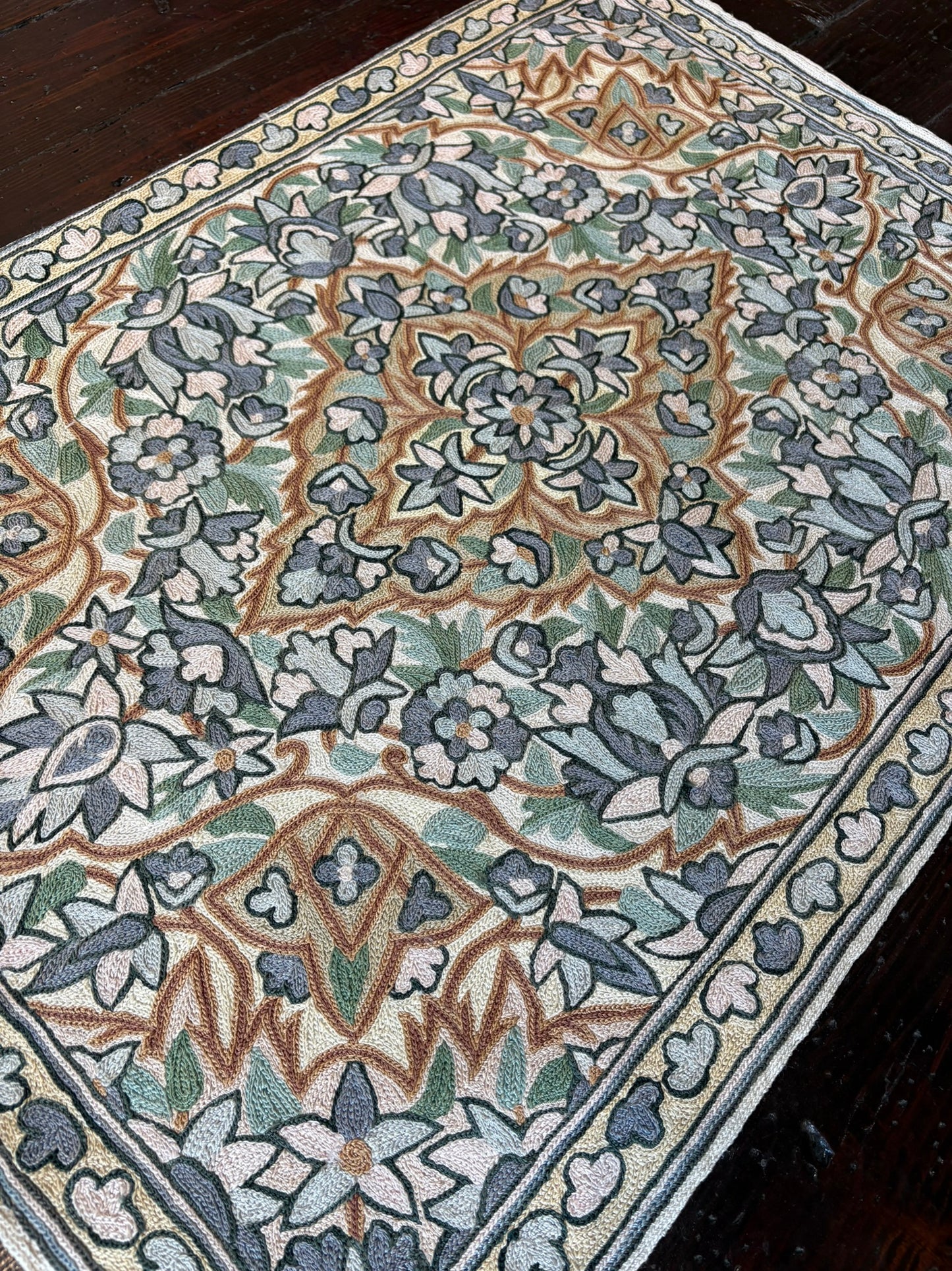 India Chainstitch Rug 2x3