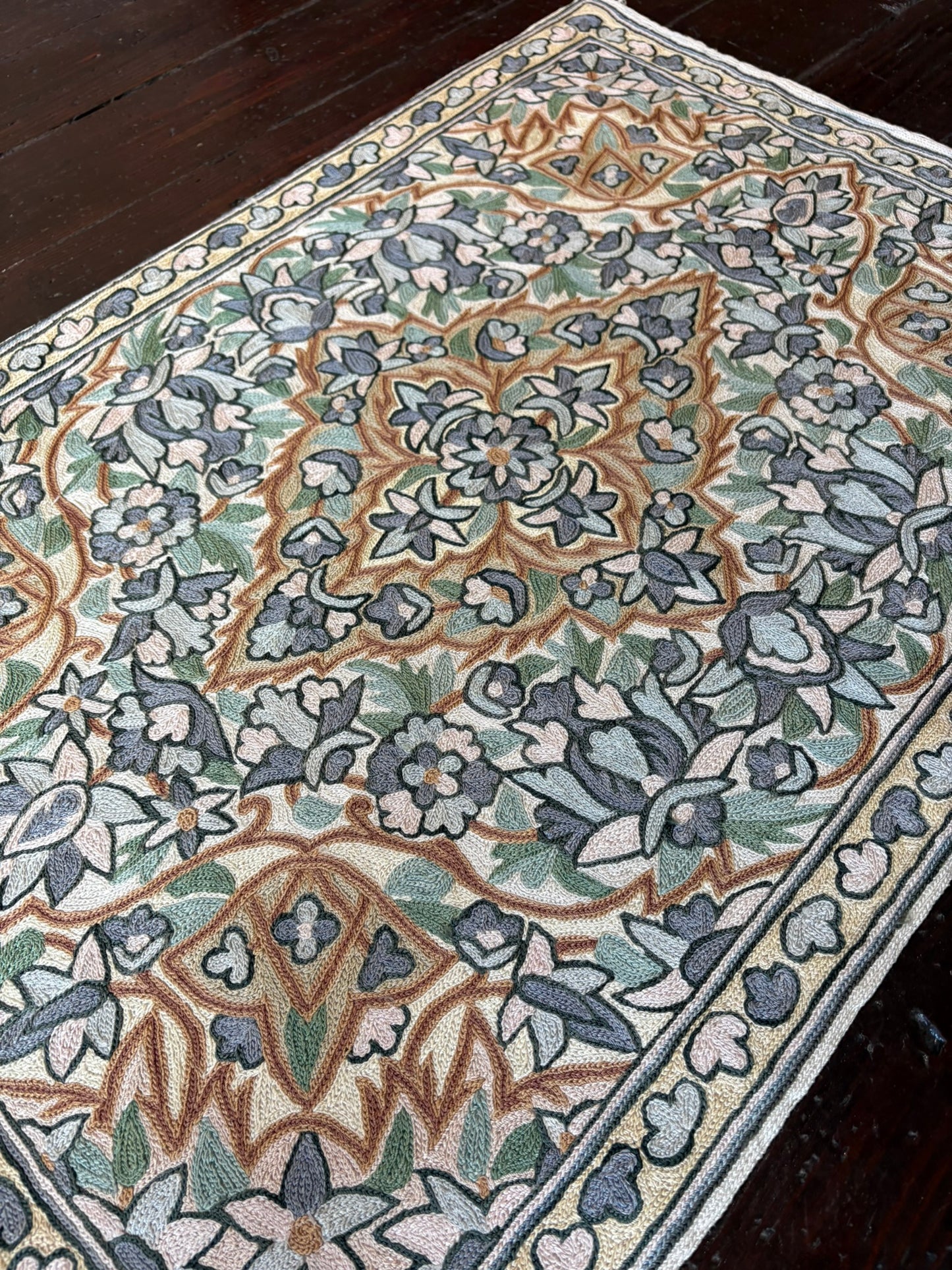 India Chainstitch Rug 2x3