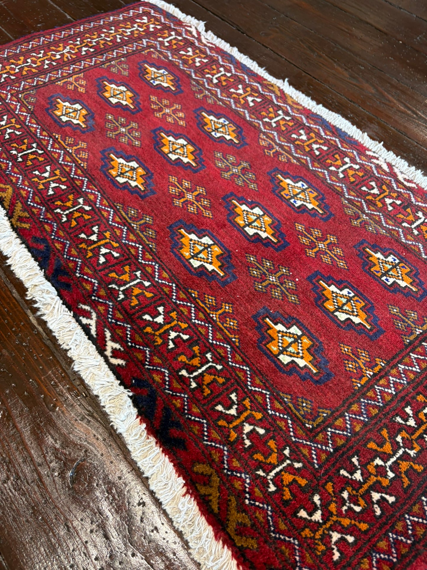 Persian Turkoman Rug 2x4