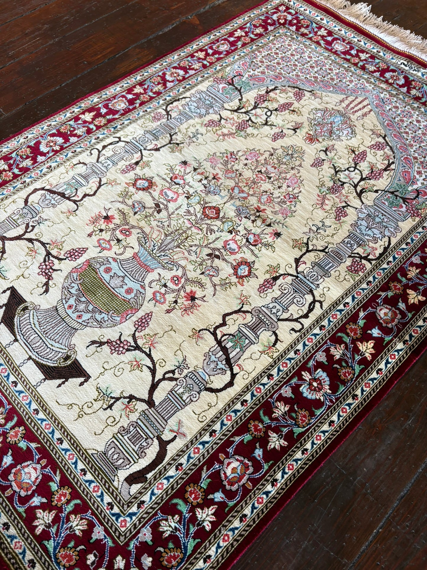 Silk Persian Qum 2x4