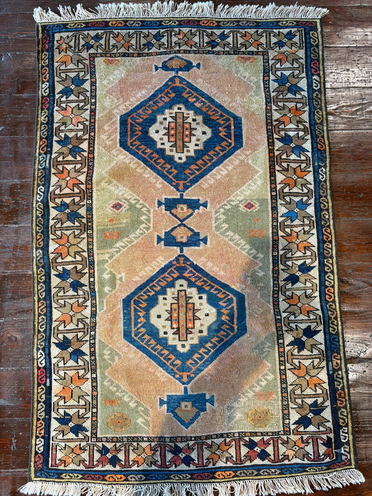 Russian Caucasian Rug 3x5