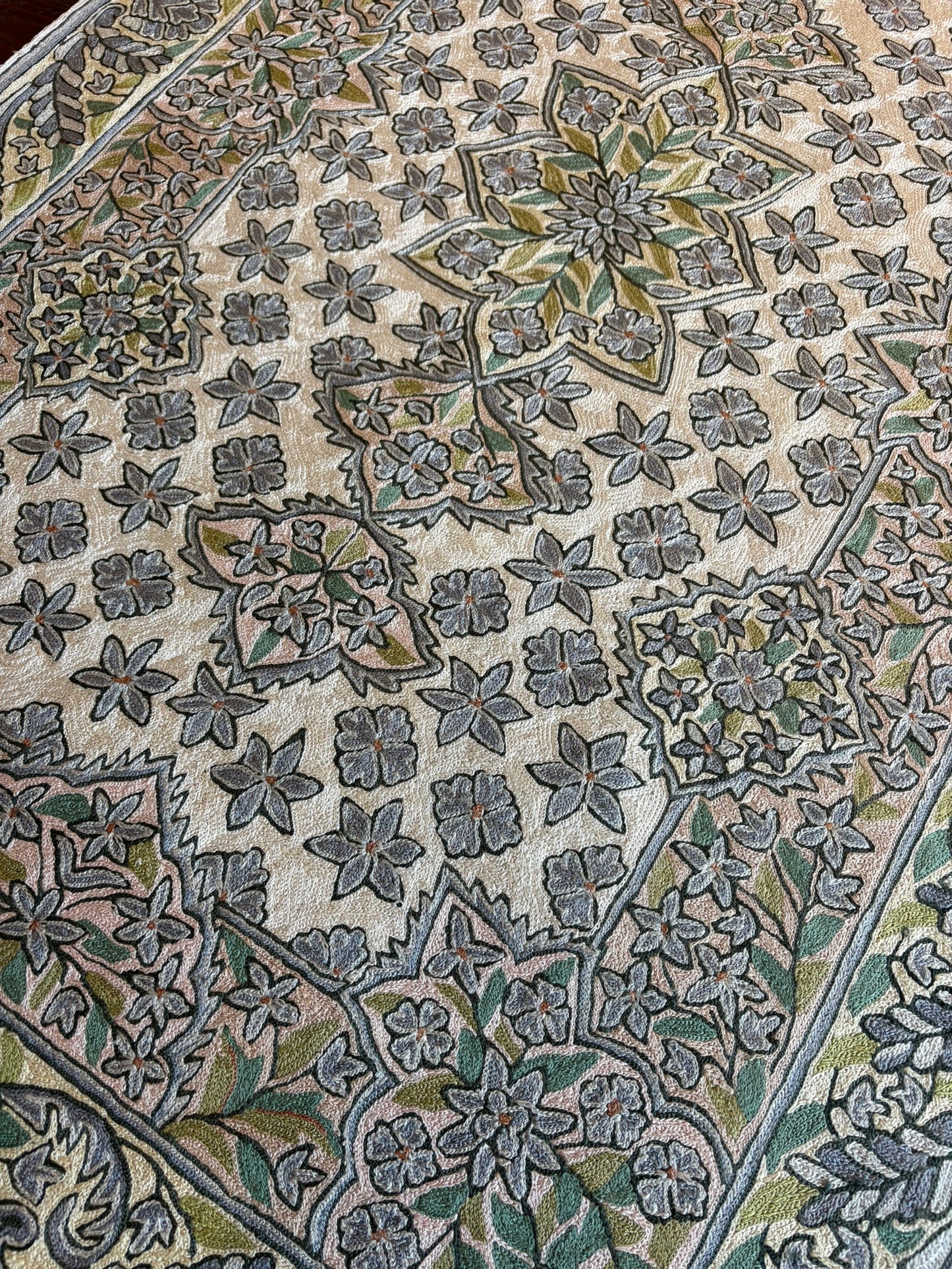 India Chainstitch Rug 3x5