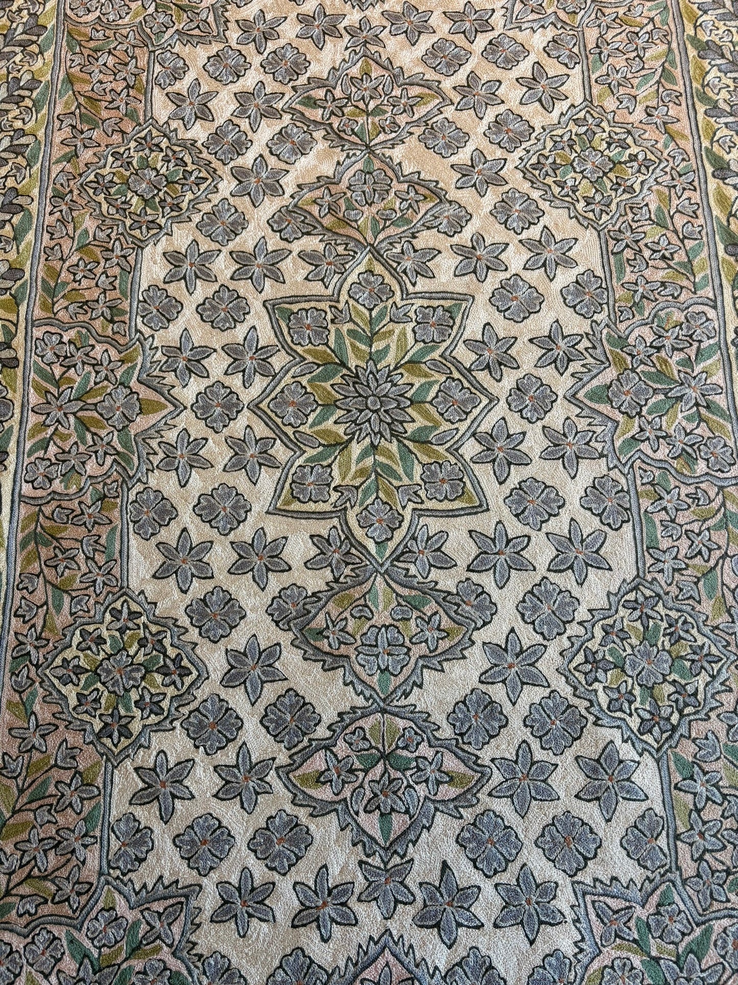 India Chainstitch Rug 3x5