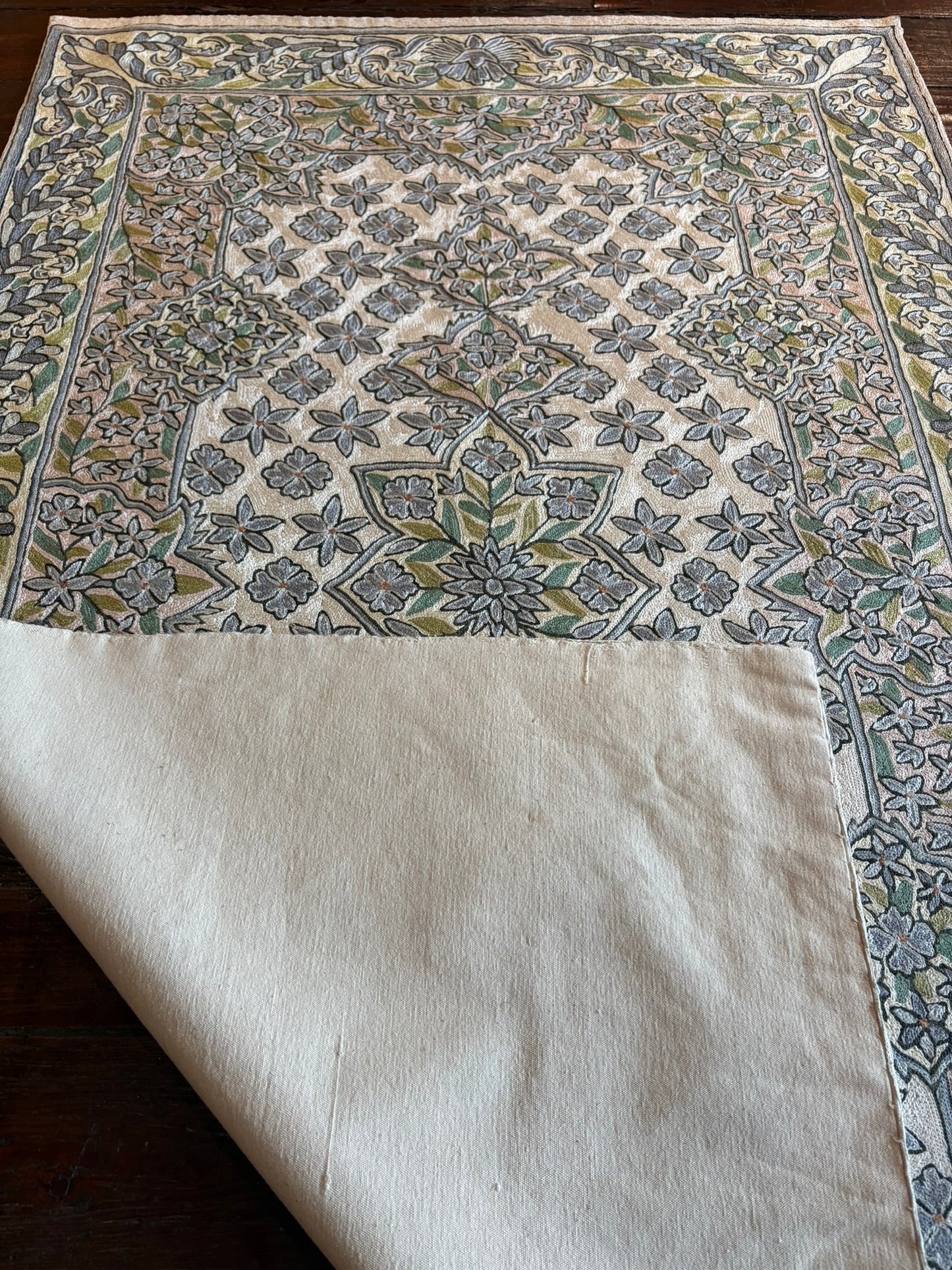 India Chainstitch Rug 3x5