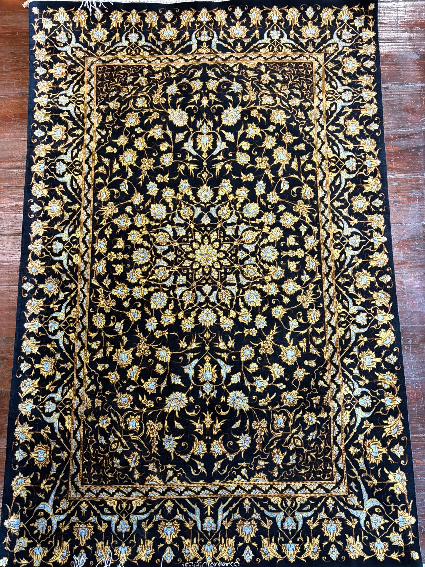 Persian Silk Qum Rug 3x5