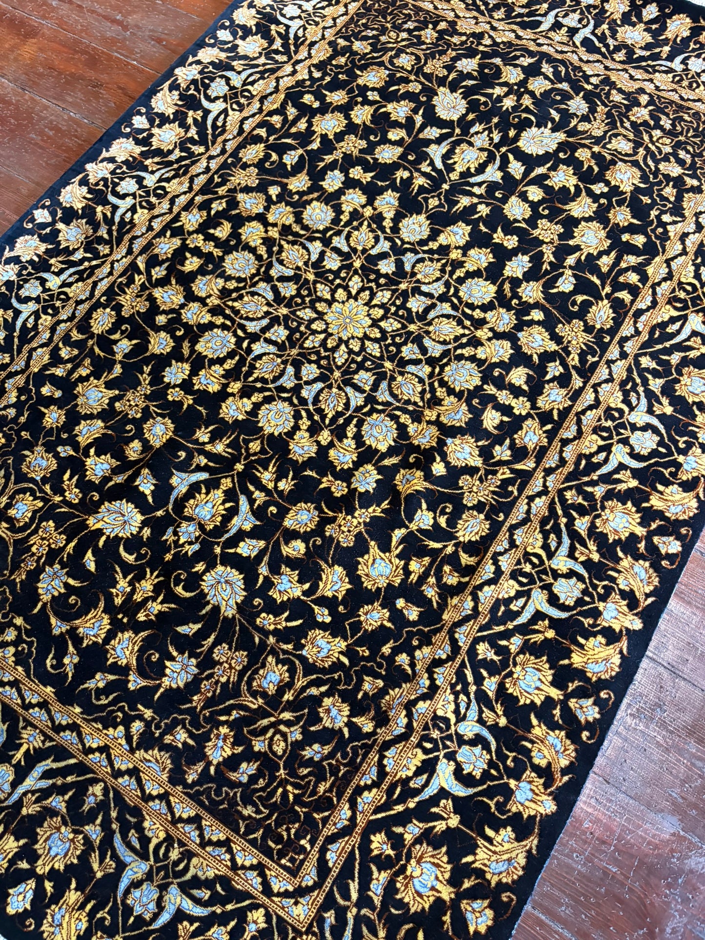 Persian Silk Qum Rug 3x5