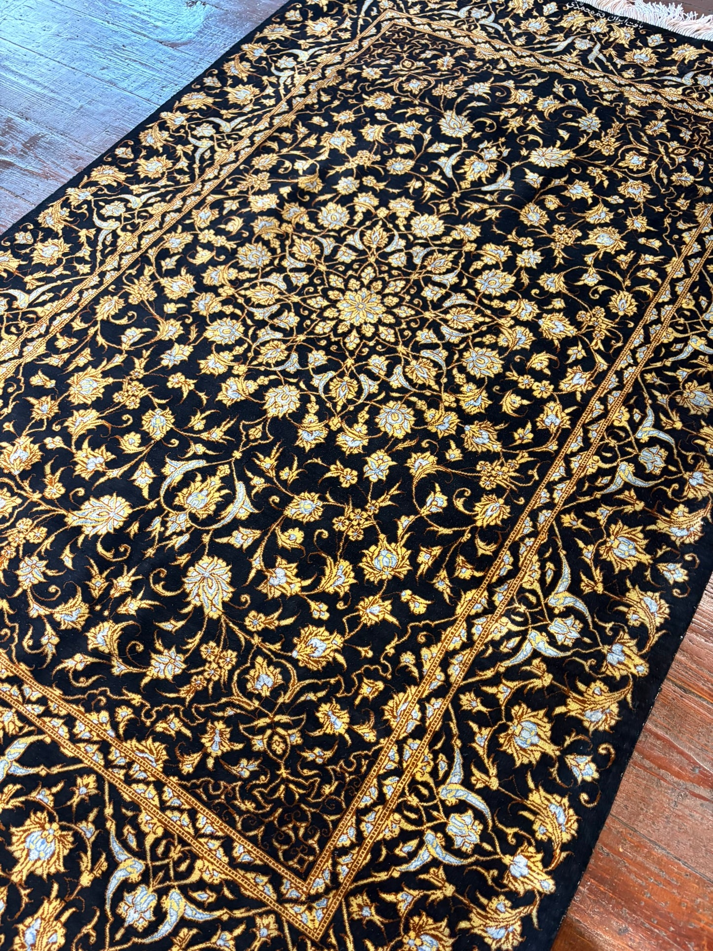 Persian Silk Qum Rug 3x5
