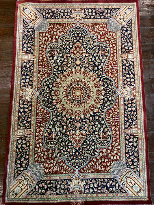 Persian Silk Qum Rug 3x5