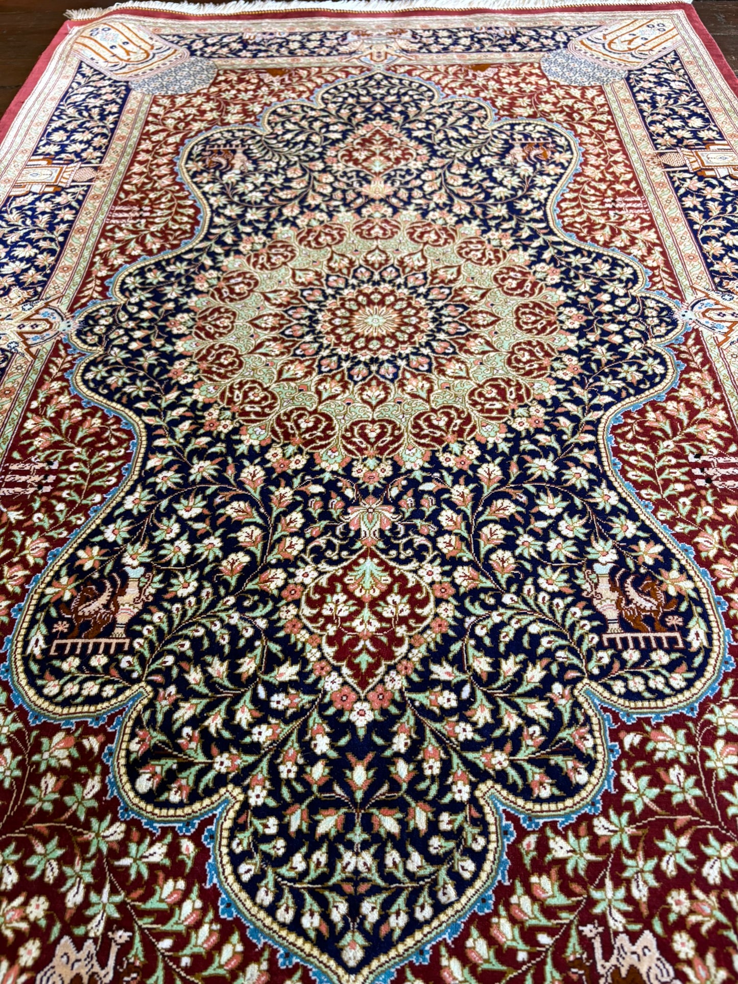Persian Silk Qum Rug 3x5